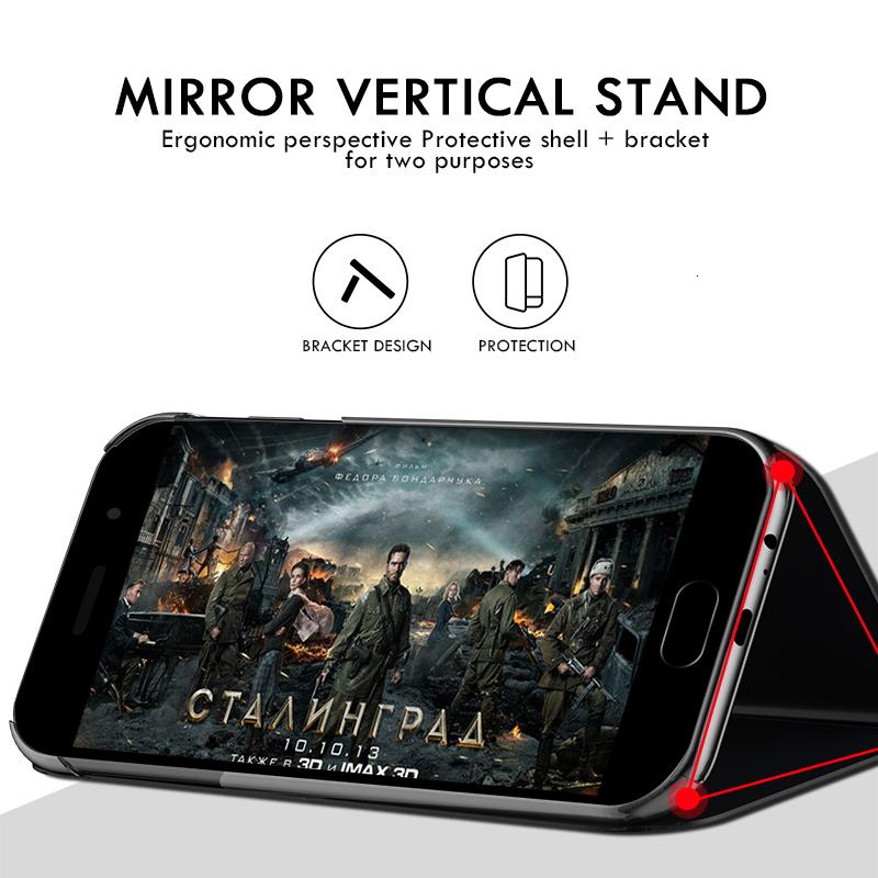 Smart Mirror Flip Phone Case für Redmi Note 10 10S 12 12S 13 Pro Plus 4G 5G 10C 12C Rückseitenhüllen