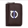 PU Leather Short Wallet With Zipper Coin Pocket Vintage Big Capacity Short Money Purse Card For Volvo XC90 XC60 C30 S60 C70 XC40 FK4