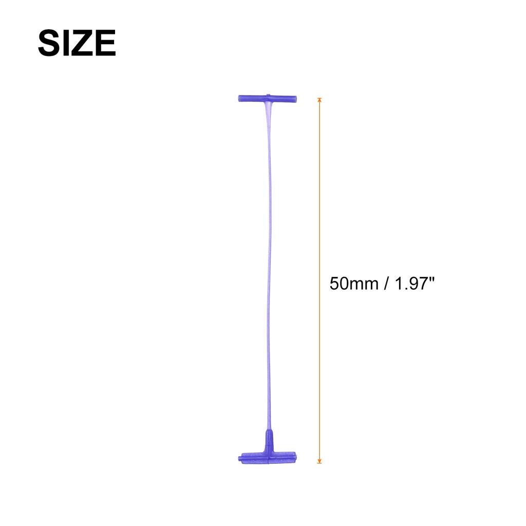 5000pcs/lot Standard Tagging Gun Fasteners Garment Tags Label Attachments Gun Barbs Colored  Plastic Tag Pins for Clothin