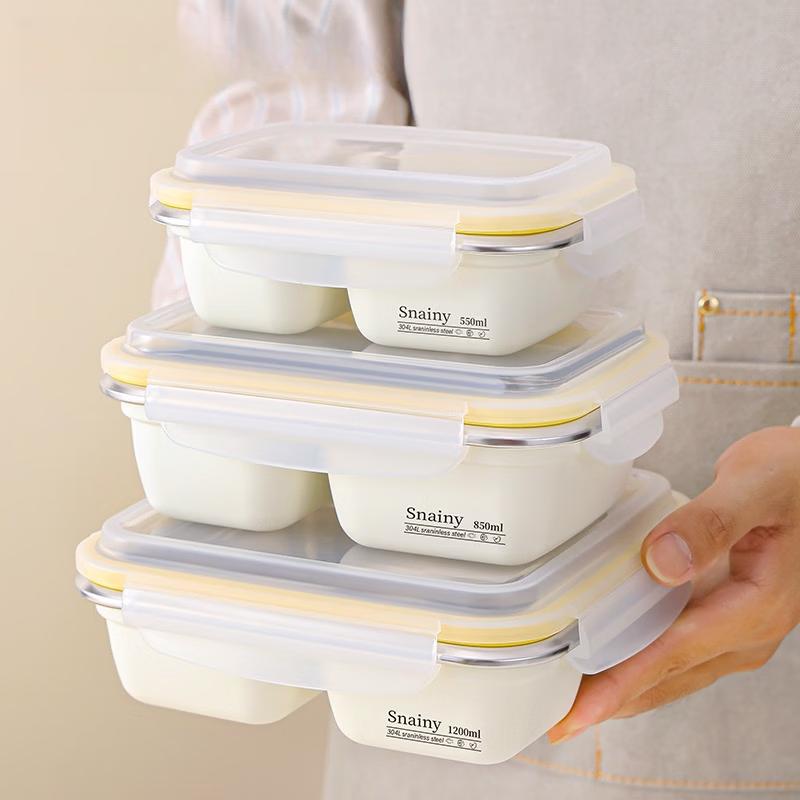 RuHan 304 Stainless Steel Microwaveable Lunch Box