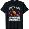 Cool Kangaroo for Girls Women Australian Animal Zookeeper T-Shirt, Long Sleeve Shirt, Sweatshirt, Hoodie