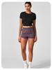 Women's Plus Size Quick-Dry Sports Shorts: Spring/Summer Loose-fit Two-Piece Look