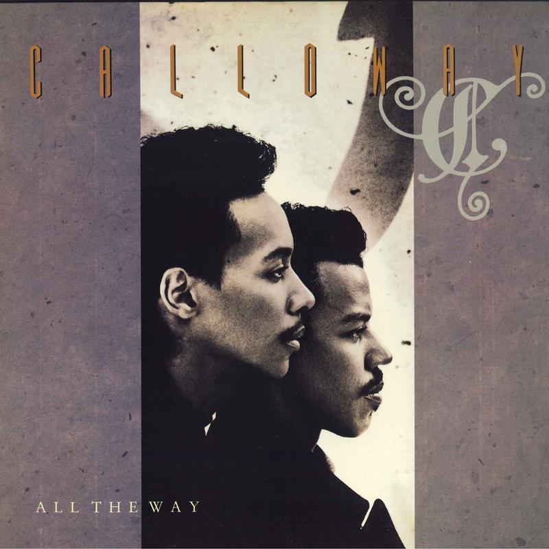 LP Record CALLOWAY - All The Way Z75310 SOLAR 1989 US Soul/Funk Used