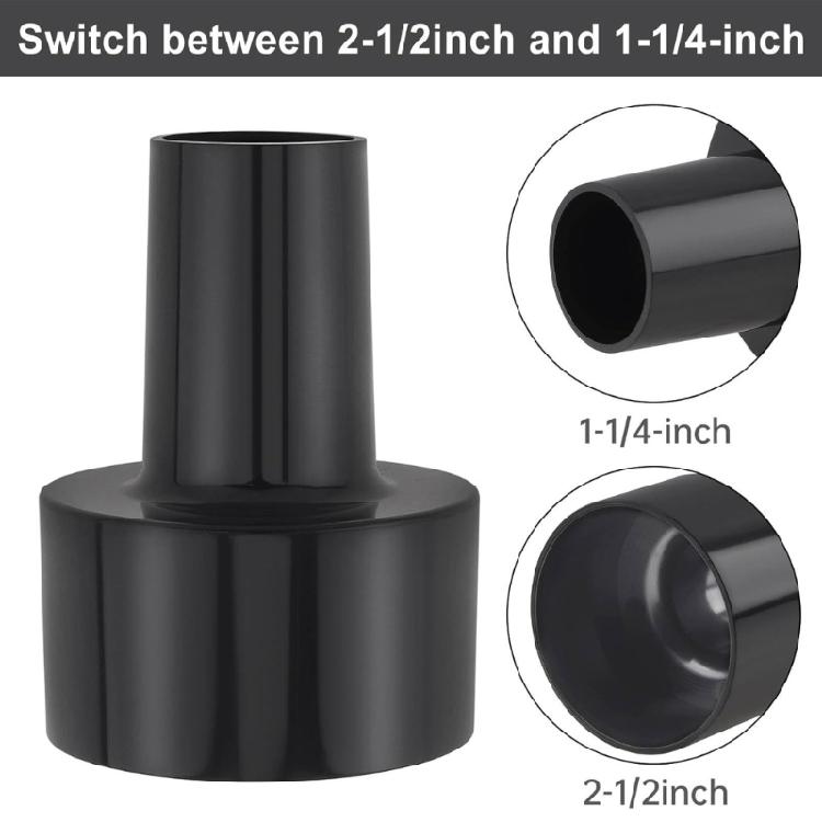 8Pcs Plastic Vacuum Hose Connector Universal Vacuum Hose Adapter Quick Attachment Dust Collection Accessories Enduring