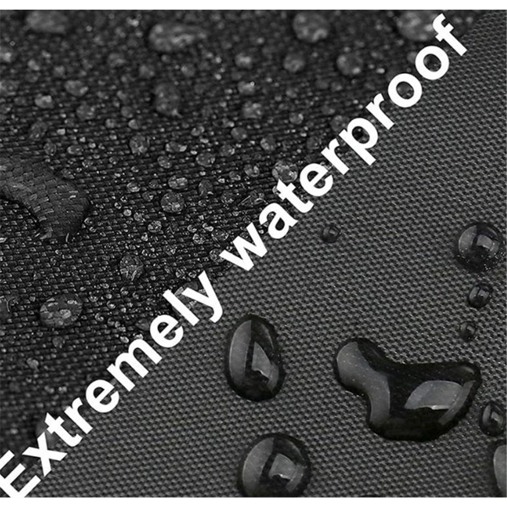 Lawn Mower Cover with Reflective Strips, Sun Protection and Snow Protection, Lawn Mower Cover with Storage Bag