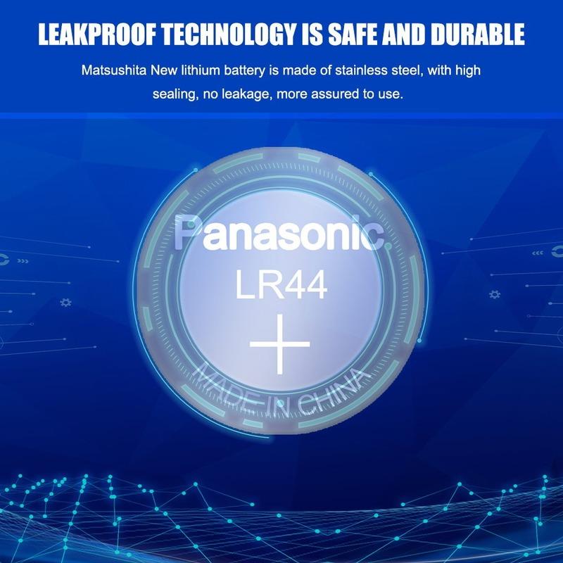 LR44 AG13 LR1154 1,5V knappbatteri Alkaliska batterier för miniräknare Toy Watch