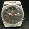 USED GENUINE VINTAGE SEIKO 5 AUTOMATIC JAPAN MENS BLACK DIAL WATCH a434297-2 R120-a434297