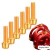 6pack Bike Brake Calipers Bolts Stainless Steel Screw Calipers Screws Retainers for Accessory Mounting
