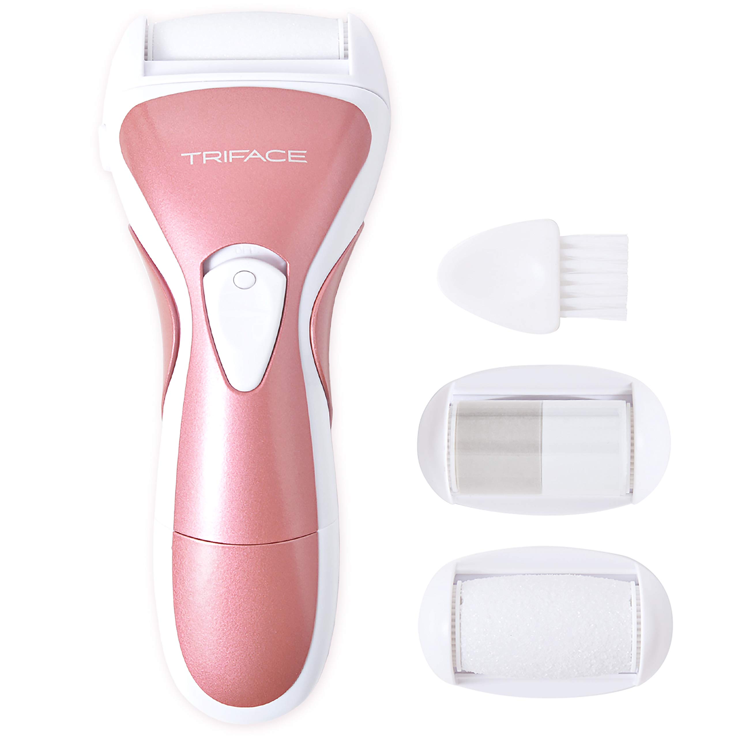 

TRIFACE Electric Nail Nail Callus Care Nail Nail Callus Battery File, & Roller, 3-in-1 File, Polisher, Remover, Operated, TRM-BT100