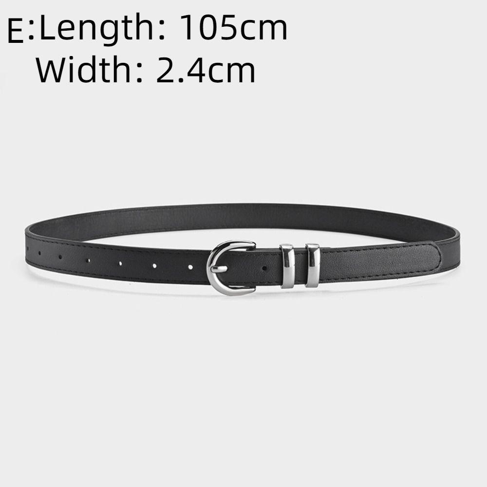 Simple Luxury Designer Belts 6 Styles Waist Strap Y2K Trouser Belt  Men and Women
