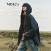 MO&Co. Detachable Hood Wool Blend Coat