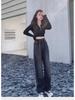 2024 High Waist Wide Leg Jeans for Pear-Shaped Plus Size Women - Slimming and Comfortable Fit for Spring and Autumn