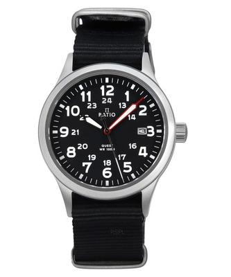 Quest Men's Field Watch Sapphire Nylon Strap Quartz RTQ017 100M Lewis And Clark Edition