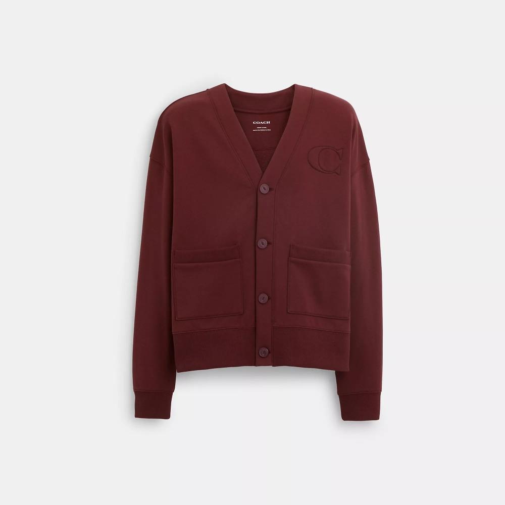 

Кардиган Coach Relaxed портвейн XXLarge