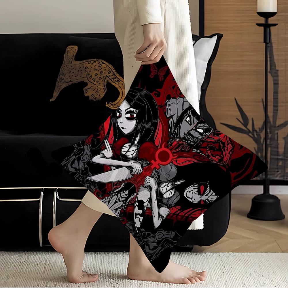 Game A-Alice Madness Returns 45*45cm Cushion Cover Pillow Cover Decor Pillowcase Home Pillowcase For Couch Pillow