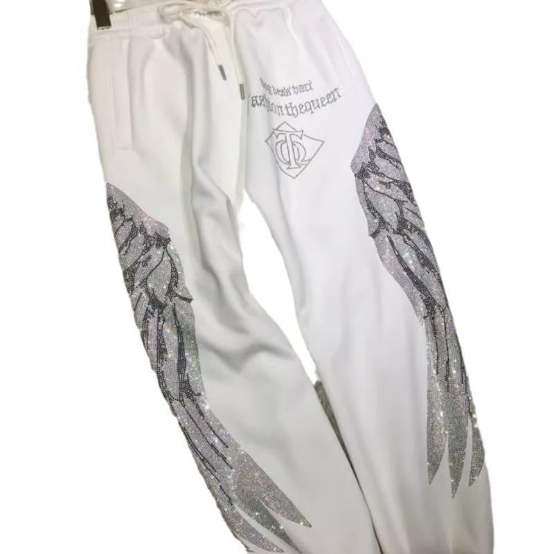 Übergröße Damen Winter Fleece Extra Dicke Hot Drill Jogginghose Schlanke Sport Freizeithose