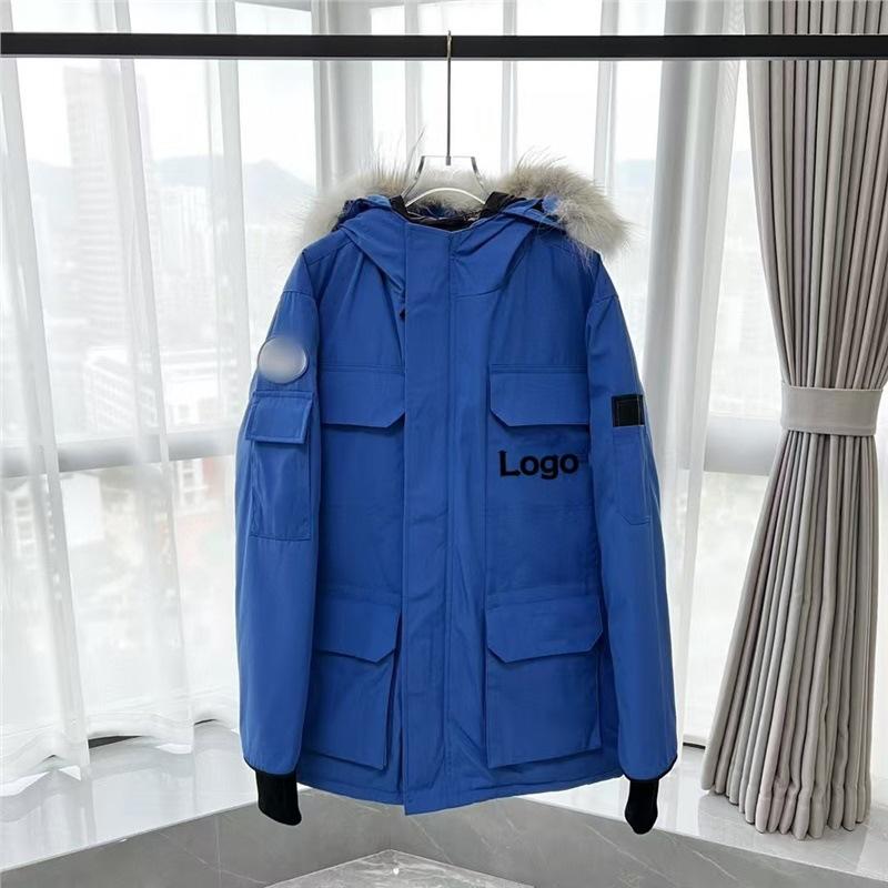 Big Goose Down Jacket Canadian Men's and Women's Expedition Down Jacket Thickened Couple Clothing Parker