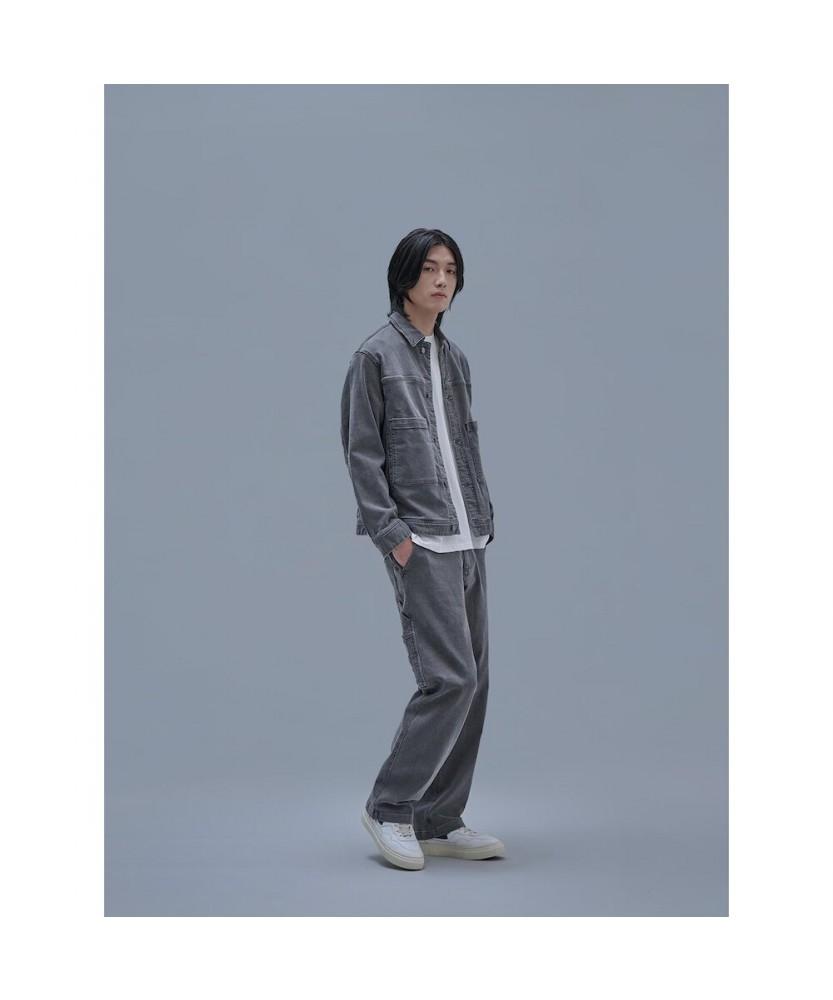 Shift.G Mallet Denim Trucker Jacket Gray
