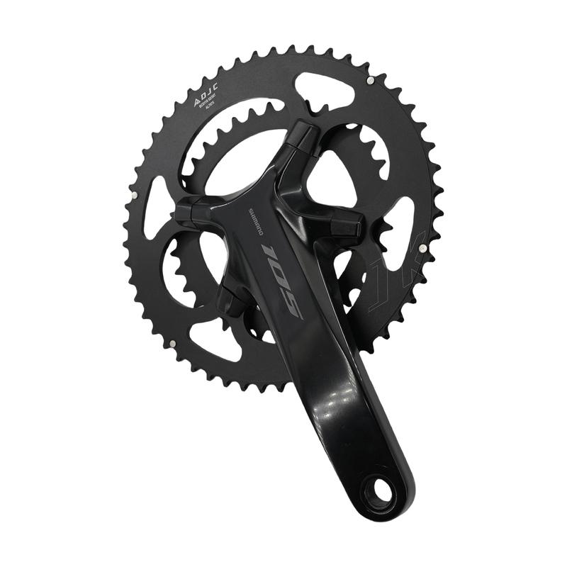 DJC Road Bike Chainring 110bcd 4 Bolts Oval Round 2x Chainring Double 54t 40t for Shimano R7100 R8100 R9200 R7000 R8000 R9100