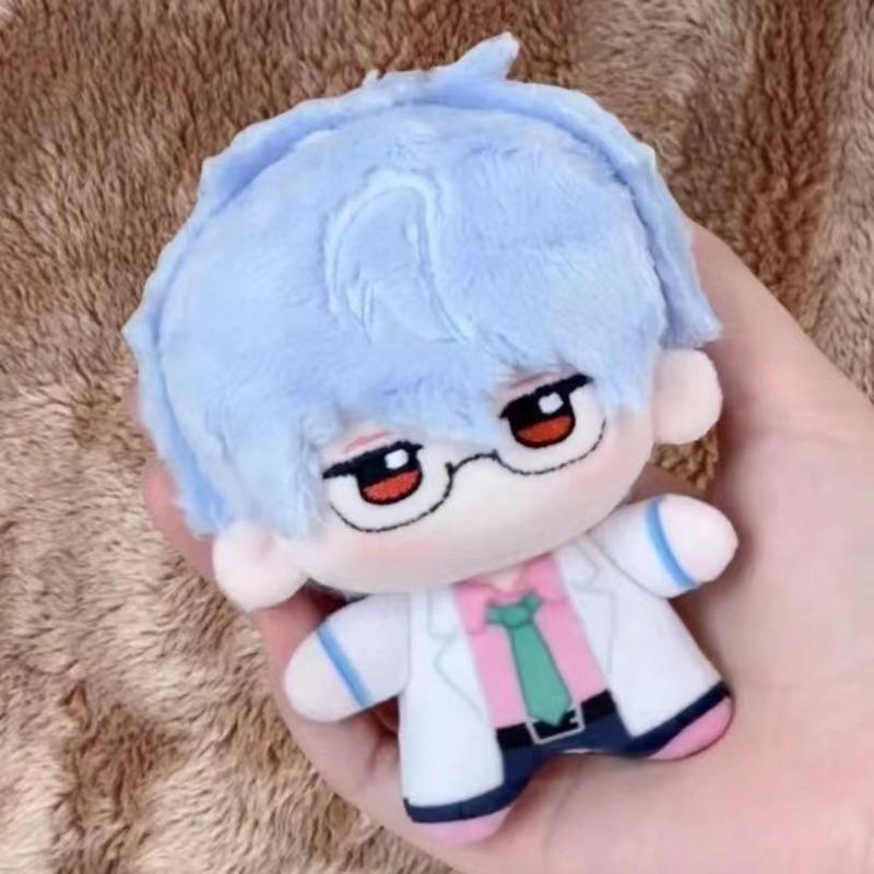 10cm/3.93in GINTAMA Plush Toy Sakata Gintoki Model Cotton Dolls Anime Peripherals Kawaii Creativity Collectible Decoration Gifts
