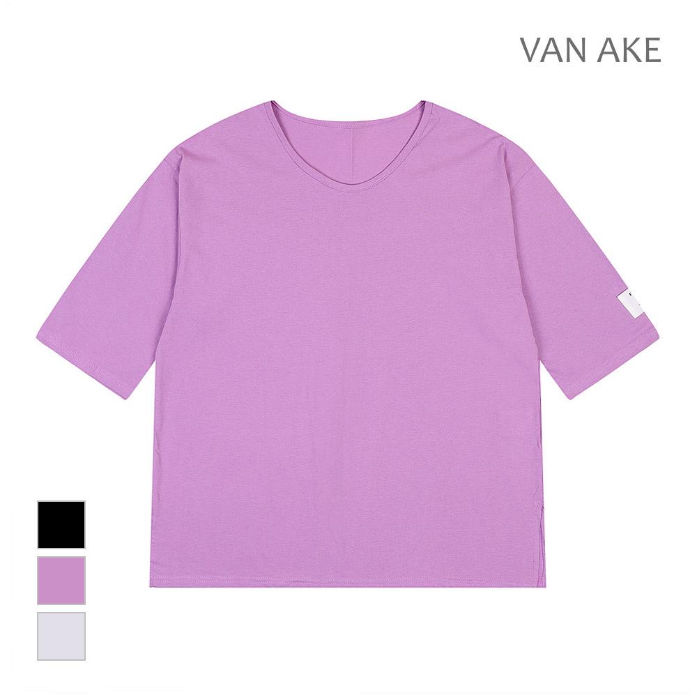 VANAKE V-Neck Short Sleeve T-Shirt_Vb3Xtsq301Z