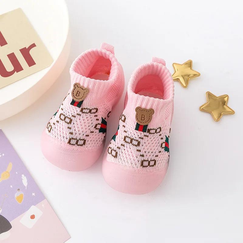 Baby Shoe Autumn Mesh Boy Sport Shoes Soft Sole Walking Shoe Light Baby Socks Shoes Designer Kids Shoe Girl Shoes Baby Items