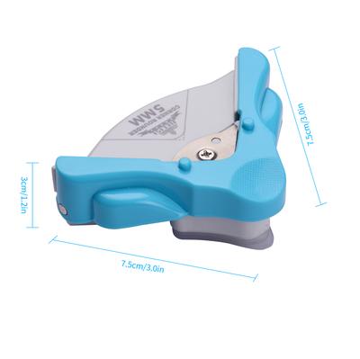 JIELISI Portable Corner Rounder R5 Round Corner Trimmer Cutter 5mm for Card Photo Invitation Laminating Pouches