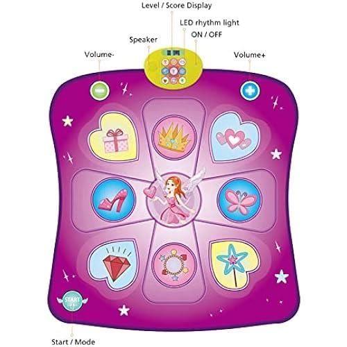 Tapis De Danse - Rodzon - Violet - Musical - LED - Antidérapant