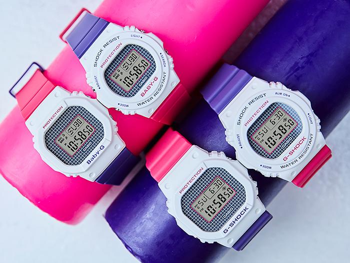 Casio Baby-G Women's Resin 200M Water Resistant Shock Resistant Alarm Quartz Watch BGD-560THB-7