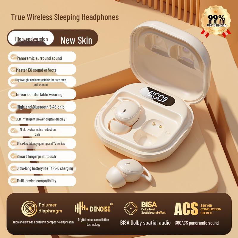 M73 Wireless Bluetooth Earbuds | In-ear, Long Battery, Noise-Canceling with Digital Display