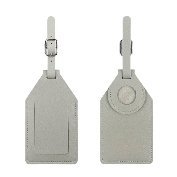 PU Baggage Backpack Tags Suitcase Luggage Tags Travel Suitcase Label with Strap