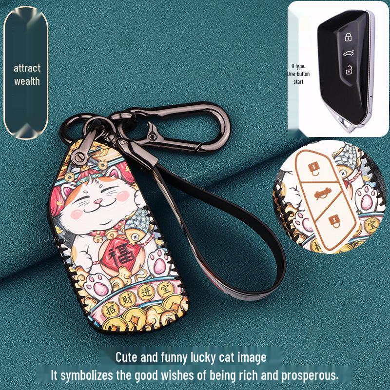 Volkswagen ID.4X/ID.6X/CROZZ, Teramont X, Skoda Octavia Pro, Lanjing Schlüsselhülle