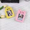 Bag Pendant Cartoon Photocard Holder Korean Style Bus Card Holder Kawaii Plush Card Bag  Student