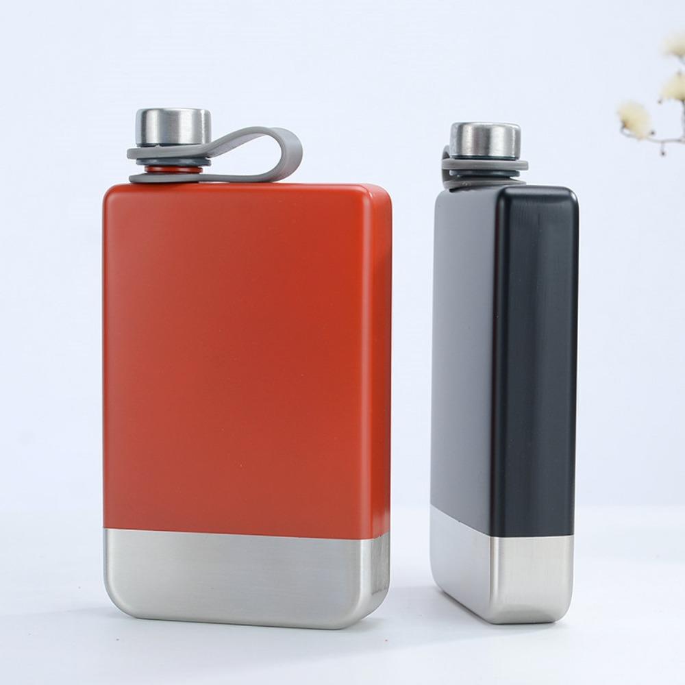 

9 унций фляжка небьющаяся карманная бутылка для вина карманная бутылка для вина фляжка для ликера водка серебряный