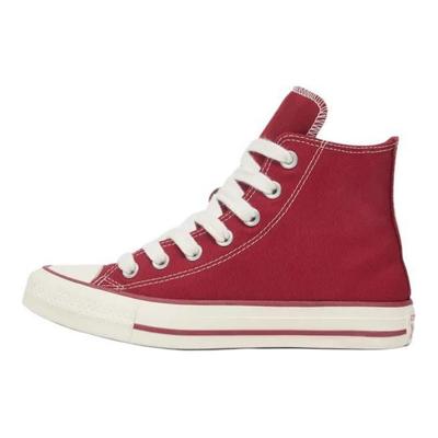 All Star Comfortable Versatile Low-Top Slip-Resistant Durable High-Top Skate Shoes Unisex Sneakers Red A12580C