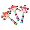 Pack Of 6 Cartoon Rattle Drum Toy For Babies Promoting Sensory Auditory Development And Hand Coordination For Easy Grip