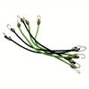 3Pcs Elastic Bungee Cord Heavy Duty Luggage Straps Rope Hooks 25cm Stretch Tie Tent Outdoor Accessories