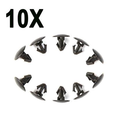 Plastic Screw 9.2mm ABS Plastic Automotives Clips Black