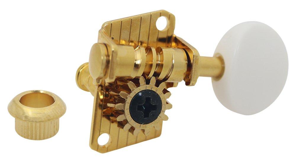 GOTOH Ukulele Gear 05MA Gold Tuners, Button, (UK12-05MAGX) UK12-05MA-GG
