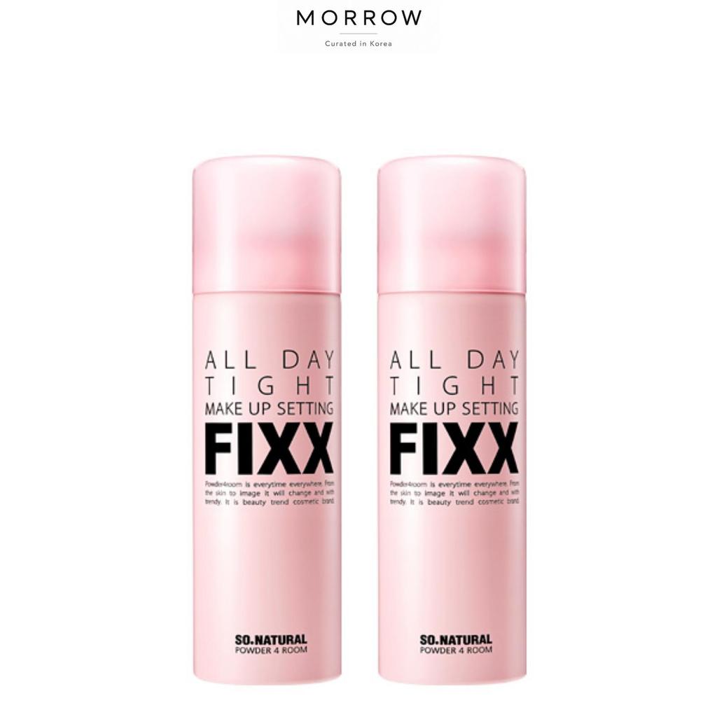 SO NATURAL All Day Tight Make Up Setting Fixx Long-Lasting Makeup Hold 35ml / 75ml / 100ml / 120ml