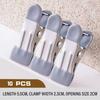 ?10Pcs Stainless Steel Clothespins Laundry Clothes Pegs Pants Hanger Portable Hanging Clothes Clips Closet Clothes Organizer