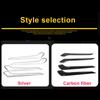 For Toyota RAV4 XA50    2022 Interior Car Door Armrest Frame Strips Decoration Cover Trim Carbon Fiber Accessories