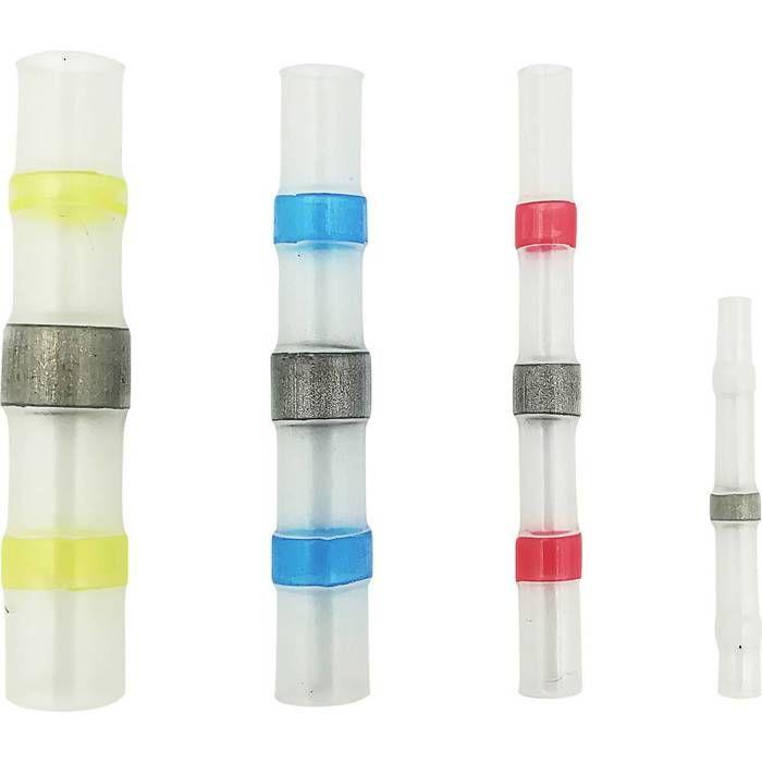 Quadrios 2011C396 Prolongateur 0.25 mm² 6 mm² entièrement isolé blanc, rouge, bleu, jaune 120 pc(s)