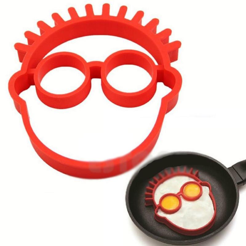 Unique Silicone Eye Glasses Man Egg Fryer Baking Tool