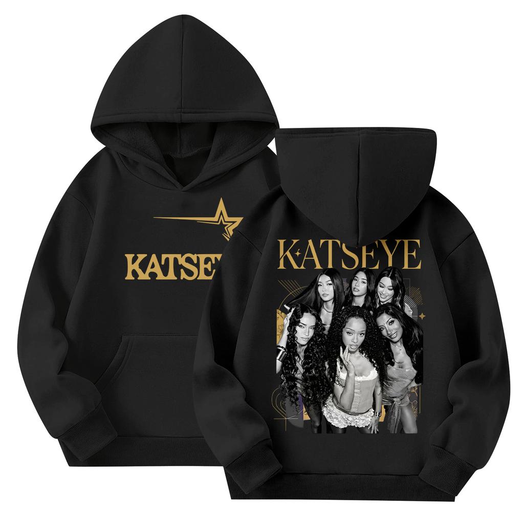 Kids Pullover Hoodie Loose Fit Long Sleeve with Letter Print and Pockets for Boys and Girls Casual Everyday Wear