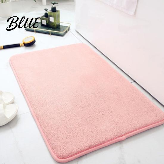 Fluffy Microfiber Bathroom Water Super Bath Rugs Mat Soft Carpet Rug Non-Slip Thick Absorbent Floor