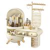 Large Capacity Dustproof Makeup Organizer Box for Women – Desktop Skincare Storage