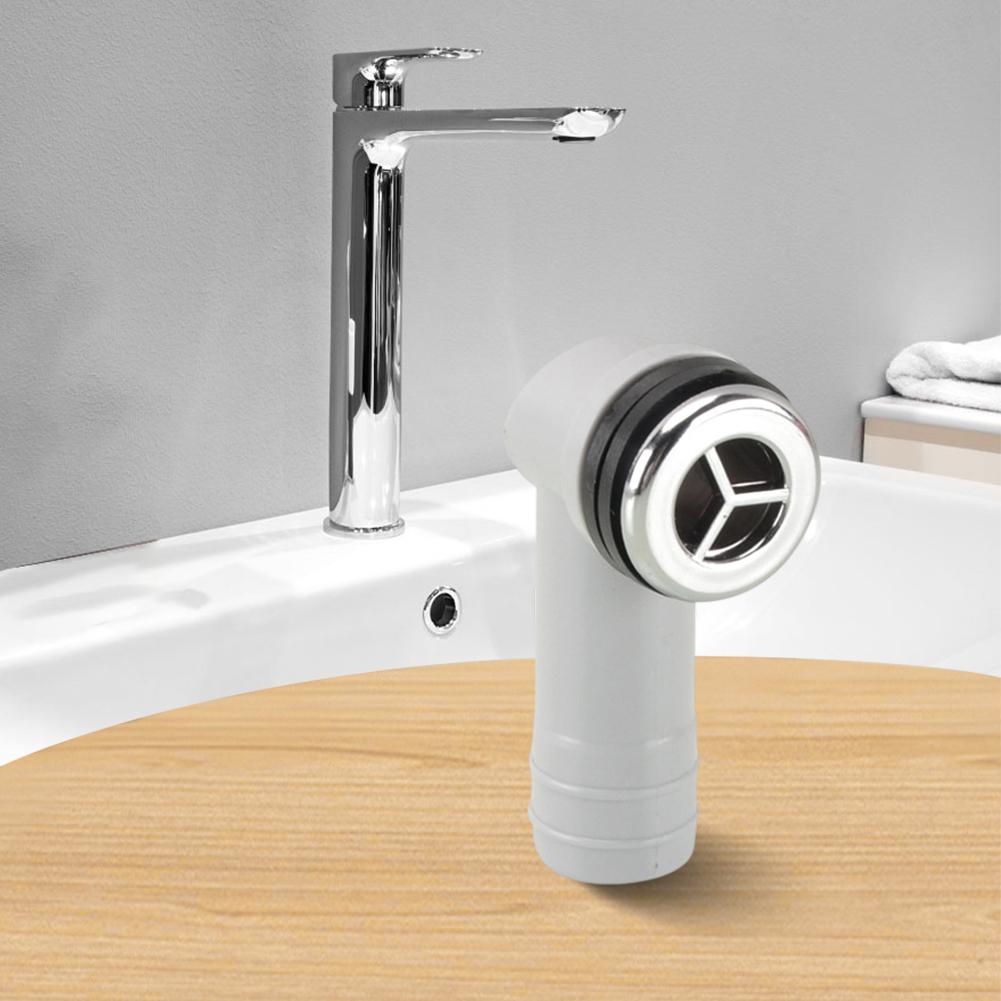 Overflow Head Round Adapter Replacement For 21-23mm Hole Pottery  Bathroom Kitchen Sink Drain Accessories
