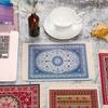 Table Decoration Water Coaster Tablet Mat Durable Mice Mat Mousepad Persian Rug Style Desk Cushion