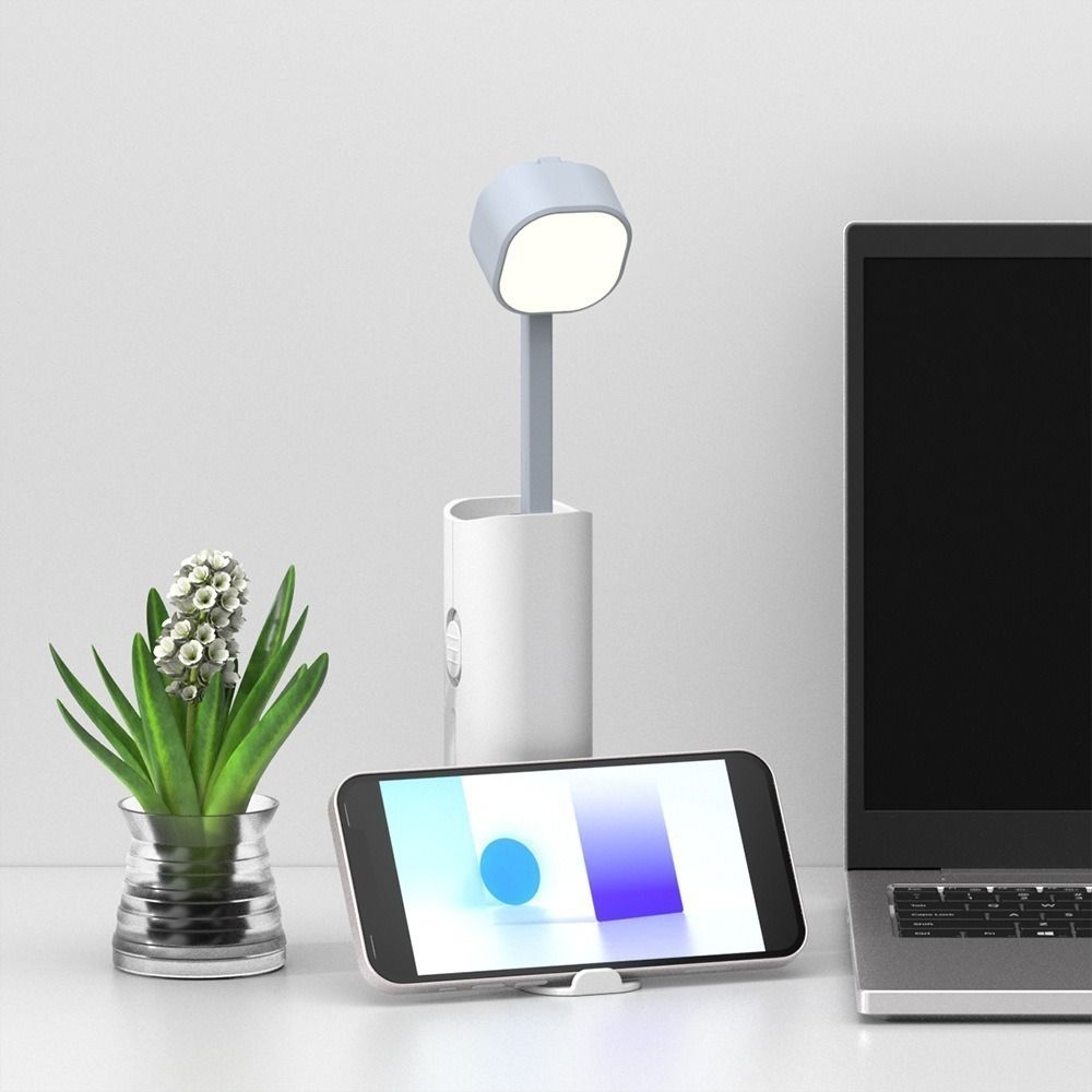 with Flashlight Foldable Desk Lamp Eye Protection LED Night Light Reading Table Lamp Home Office